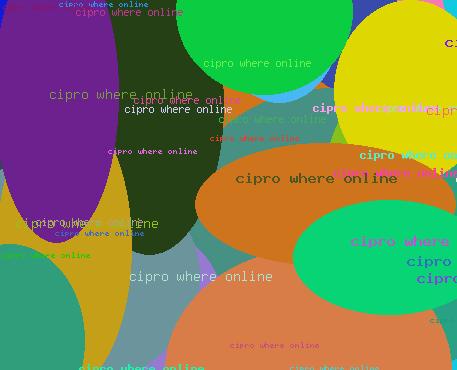 Cipro where online