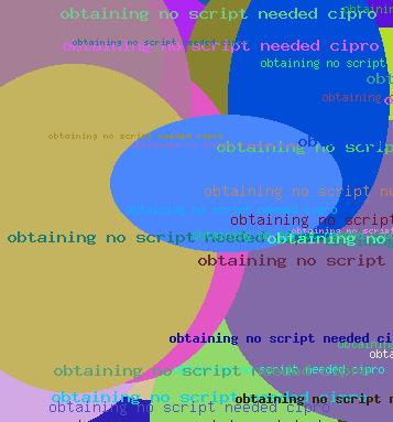 OBTAINING NO SCRIPT NEEDED CIPRO